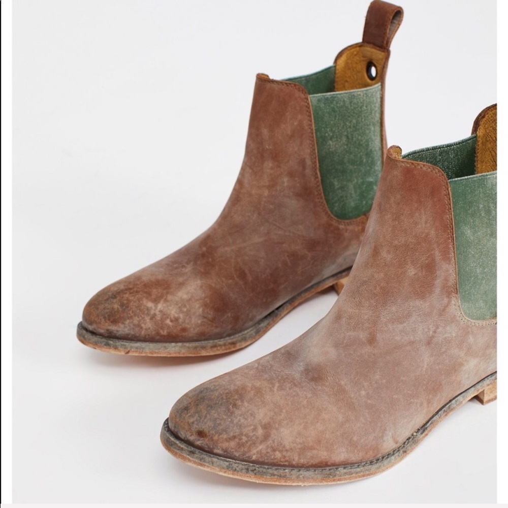 NEW Free People Farylrobin Brown Chelsea Boot